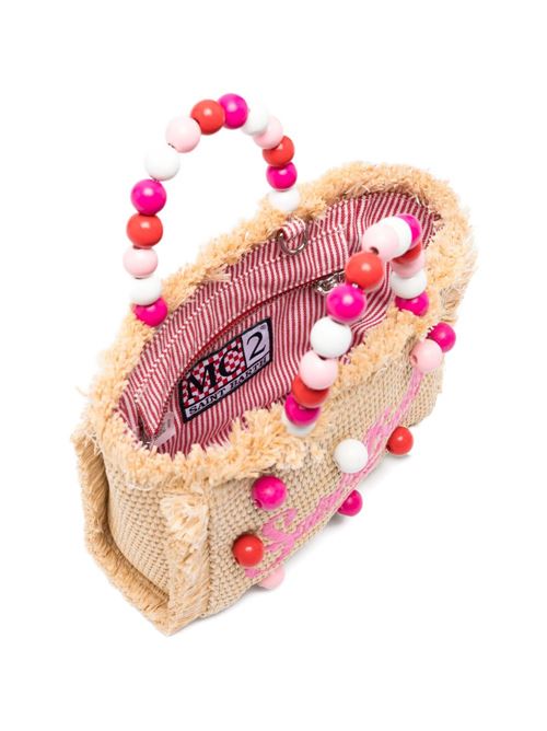 Borsa bambina MC2 Saint Barth vanity mini corda MC2 SAINT BARTH Kids | VANITY MINI STRAW N00347L